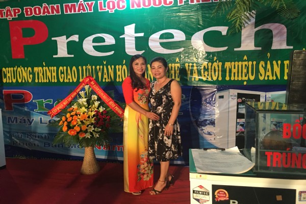 Pretech tổ chức chương trình ra mắt sản phẩm máy lọc nước RO tại Kim thành Hải dương
