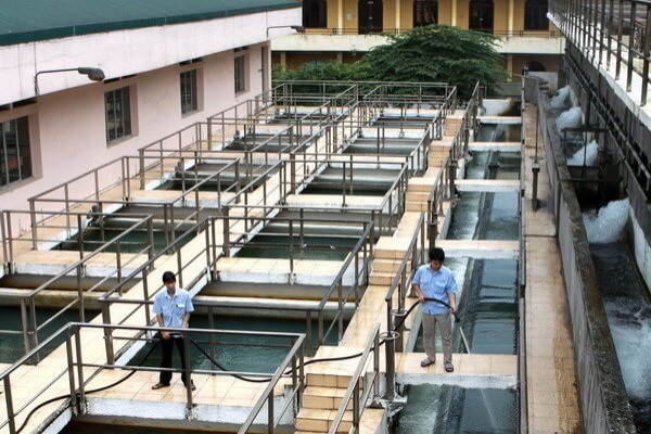Mẫu nước ở trạm cấp nước mỹ đình II chứa chất ung thư