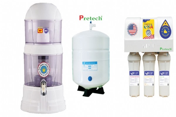 Nên mua máy lọc nước hay bình lọc nước?