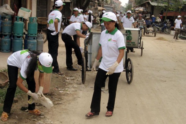 Xã hội hóa nguồn vốn xử lý môi trường làng nghề bún Khắc Niệm