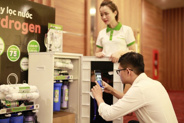 “Cháy kho hàng” máy lọc nước Hydrogen