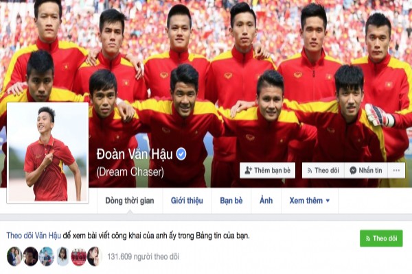 Tài khoản fake quá nhiều, Tiến Dũng, Quang Hải phải nhờ Facebook cấp dấu tích xanh