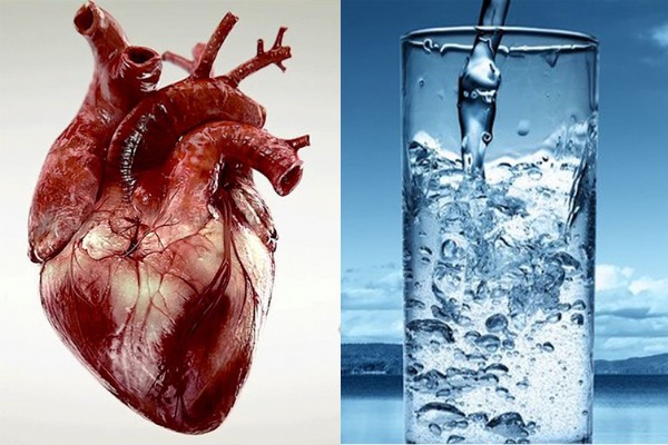 Đau tim và nước