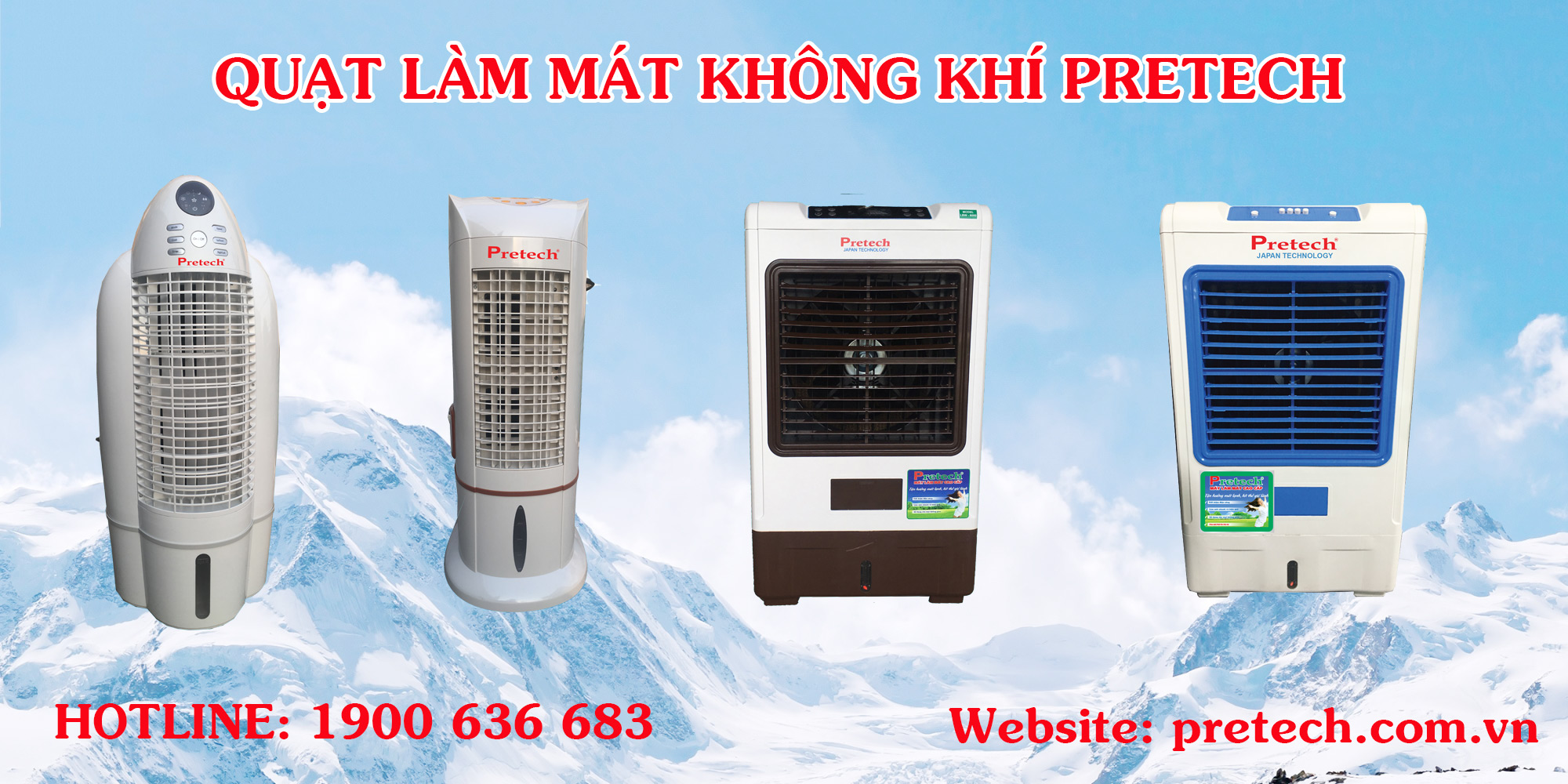 Máy làm mát Pretech tăng hiệu suất, tiết kiệm điện