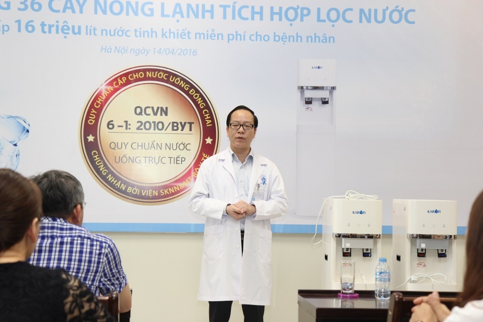 Áp dụng nghiêm ngặt QCVN6-1:2010/BYT đối với nước uống trực tiếp