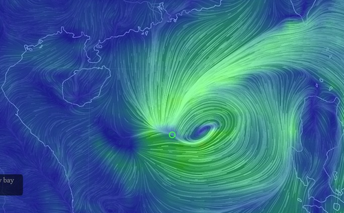 Bão số 4 di chuyển nhanh tiến vào nước ta và gây mưa lớn dịp nghỉ lễ 2/9