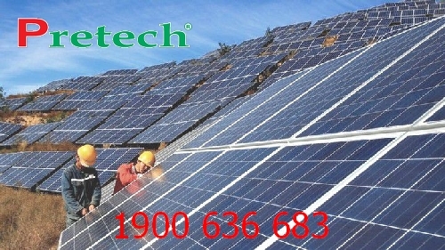 Pin năng lượng mặt trời Lào Cai chất lượng đảm bảo tại Pretech