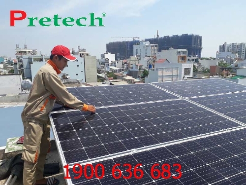 Pin năng lượng mặt trời Ninh Bình chất lượng cao tại Pretech