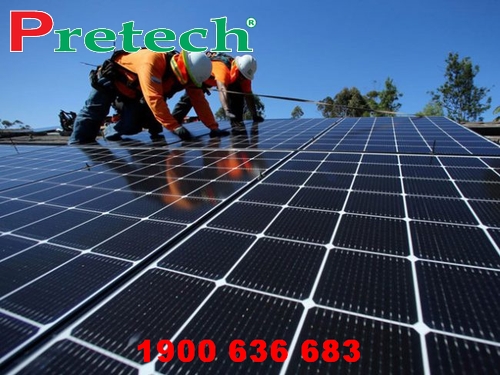 Pin năng lượng mặt trời Vĩnh Phúc tại Pretech đảm bảo chất lượng cao