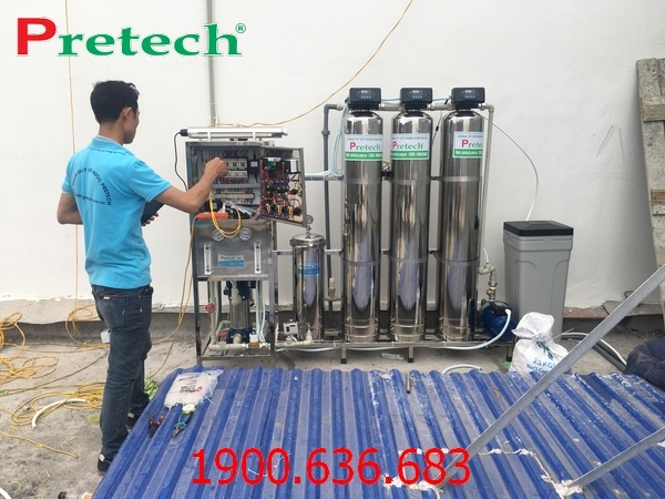 Máy lọc nước bán công nghiệp 50l/h chất lượng cao