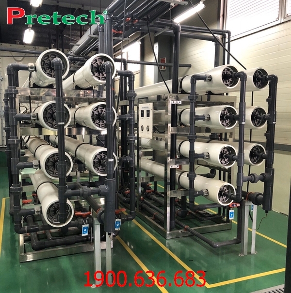 Pretech báo giá máy lọc nước công nghiệp năm 2020 mới nhất