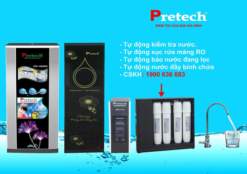 Máy lọc nước Pretech có tốt không