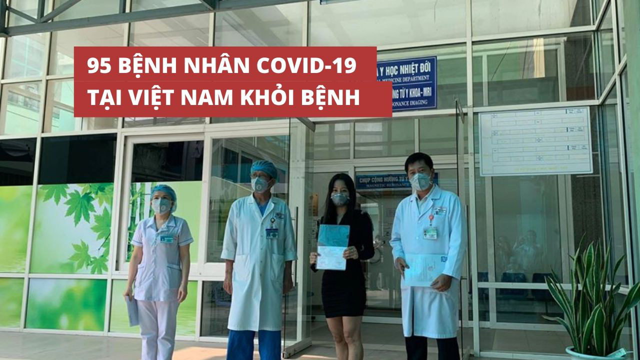 Tin Vui Covid-19: Thêm 4 ca xuất viện, Việt Nam có 95 bệnh nhân COVID-19 đã khỏi