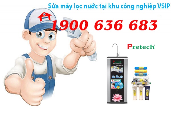 Sửa máy lọc nước tại khu công nghiệp VSIP