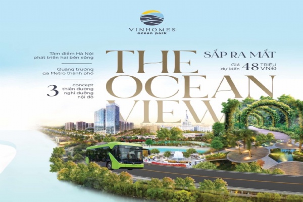 Mở bán từ Chủ Đầu Tư Chung Cư The Ocean View, Gia Lâm, Hà Nội
