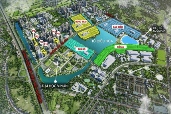 Hệ thống tiện ích xanh tại Vin City Gia Lâm Hà Nội