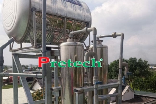 Xử lý nước giếng khoan tại Bình Dương