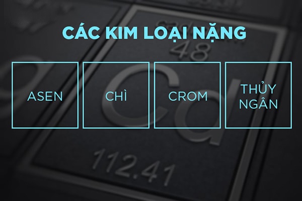 Tác hại và cách loại bỏ kim loại nặng trong nước