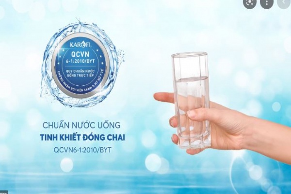 Quy chuẩn kỹ thuật quốc gia đối với nước khoáng thiên nhiên và nước uống đóng chai QCVN 6-1: 2010/BYT