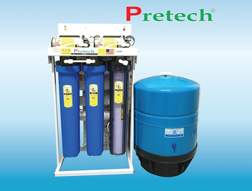 Máy lọc nước RO công nghiệp Pretech Model: PT-206, 5 lõi lọc, 50L/h