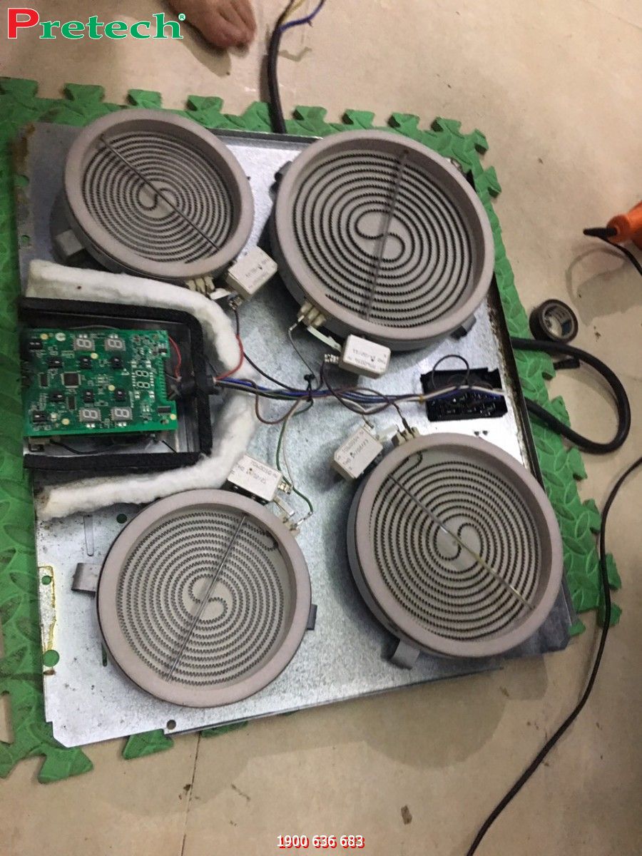 sửa bếp từ tại Chung cư Golden Westlake