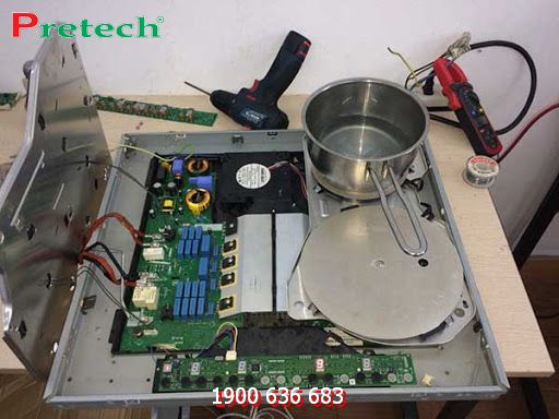 sửa bếp từ tại Chung Cư One18 Ngọc Lâm Long Biên