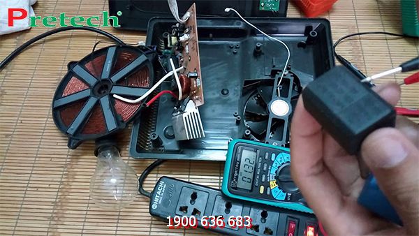 sửa bếp từ tại Chung cư ngõ 379 Đội Cấn – Liễu Giai – Ba Đình