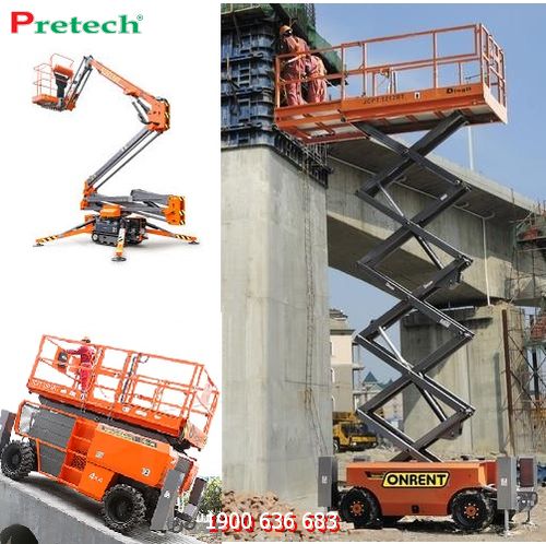 Giá bán và cho thuê xe nâng người làm việc trên cao tại Hải Dương cập nhật mới nhất