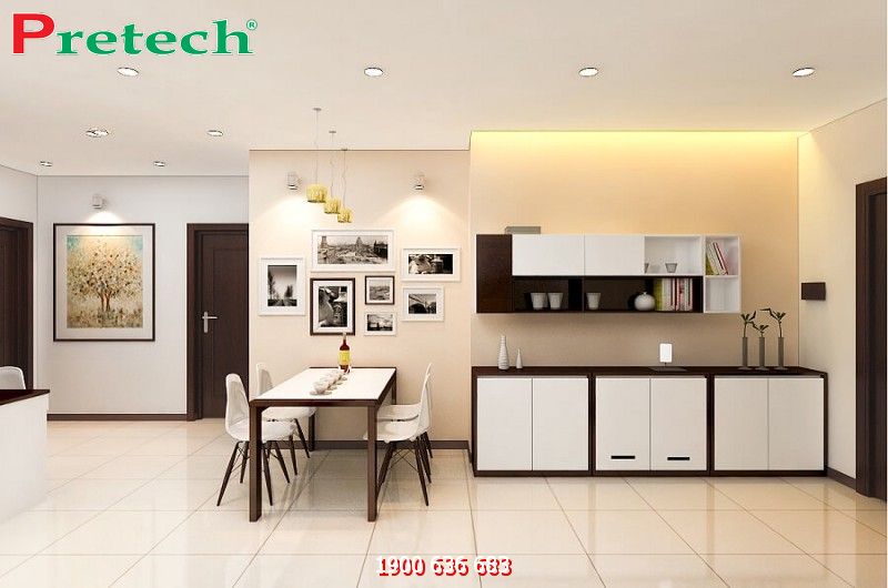 sửa bếp từ tại chung cư quốc tế Booyoung Vina 