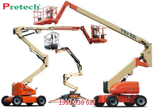 Cho thuê xe nâng người và bán xe làm việc trên cao tại Thái Bình với nhiều ưu đãi