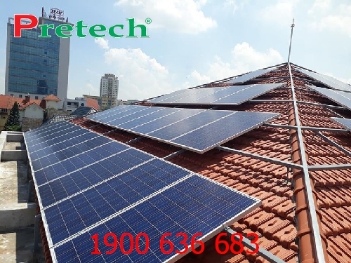Pin năng lượng mặt trời Quảng Trị đạt chuẩn chất lượng tại Pretech