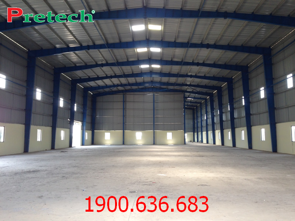 Vệ sinh sạch sẽ trước khi bán kho, nhà xưởng tại Hưng Yên