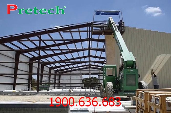 thi công xây dựng nhà xưởng ở Hưng Yên 1