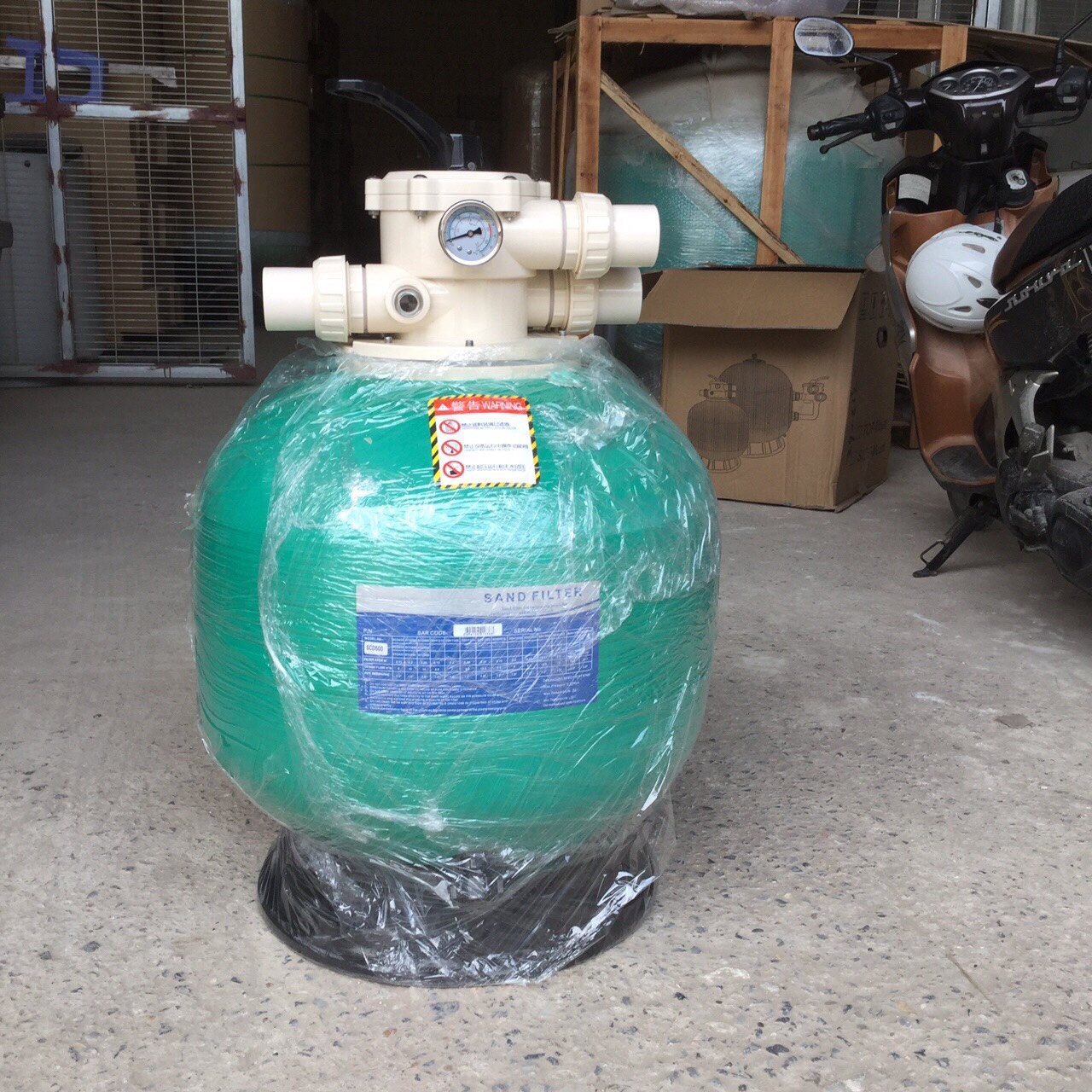 hệ thống lọc nước bể bơi