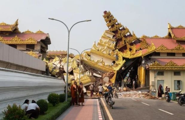 Chính quyền quân sự tại Myanmar phản ứng rất chậm sau khi động đất xảy ra