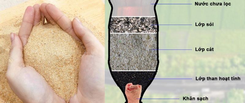Cát sấy khô được ứng dụng đa dạng trên thị trường Bắc Ninh