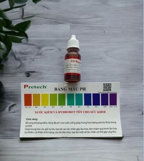 Cách sử dụng dung dịch test độ pH của nguồn nước rất đơn giản