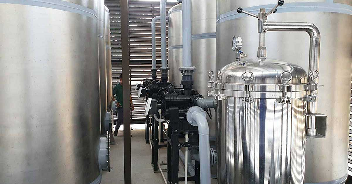 Hệ thống xử lý nước giếng hỗ trợ lọc vi khuẩn, vi sinh vật và các tạp chất hiệu quả