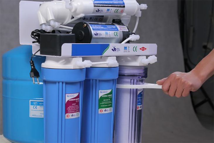 Pretech địa chỉ thay lõi lọc nước RO chính hãng