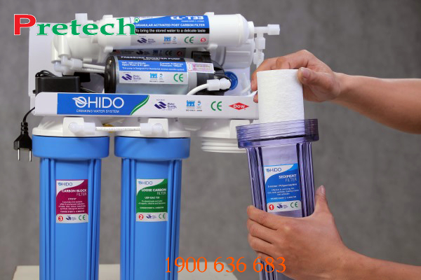 Quy trình thay lõi lọc nước giá rẻ tại thành phố Hải Phòng 